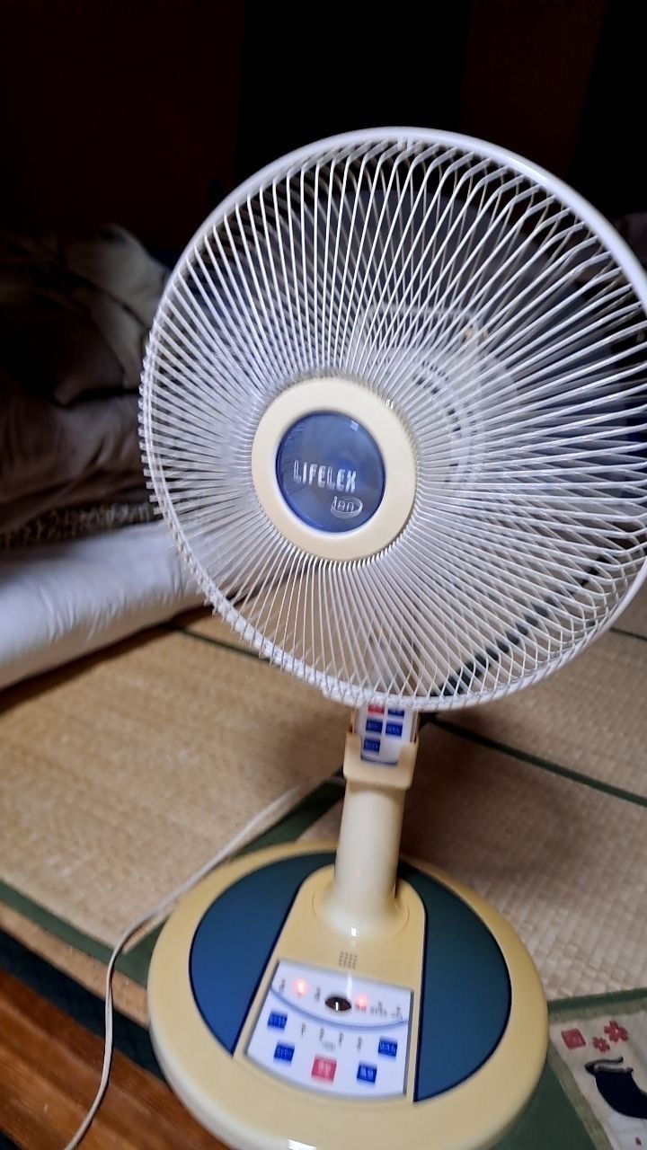 扇風機 扇風機 卓上扇風機 DCモーター リモコン付き 30cm羽根 静音 DC