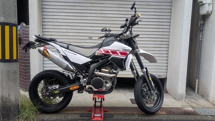 バイクブログ開設】初回なのに洗車回!? WR250Xとしがない支援員の