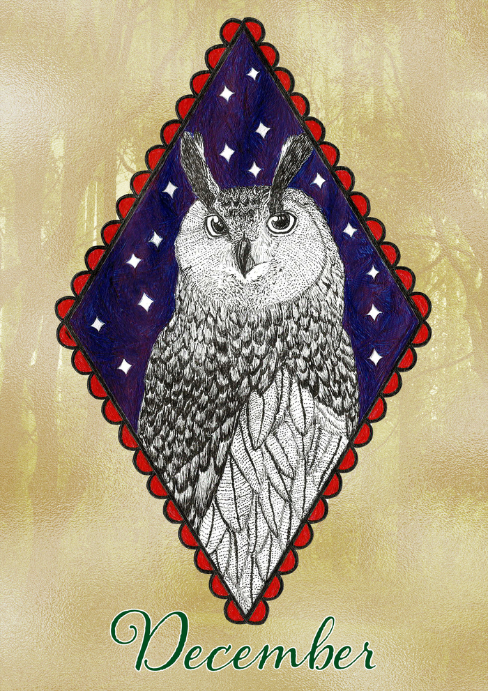 ⛄12月季節イラストをご紹介！①【事業所作品紹介】アフターネオ本厚木