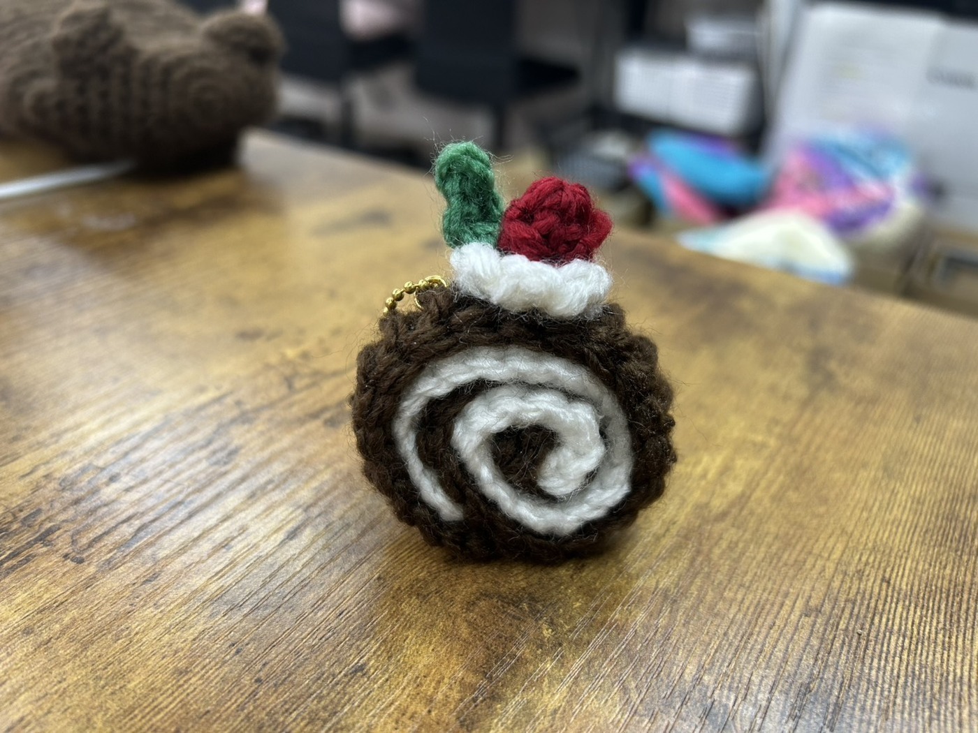 かぎ針編みロールケーキの完成⭐サニーワークス黒川 のブログ