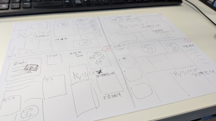 利用者さんにお願いしている作業