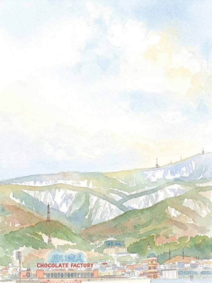 AI生成 水彩景観