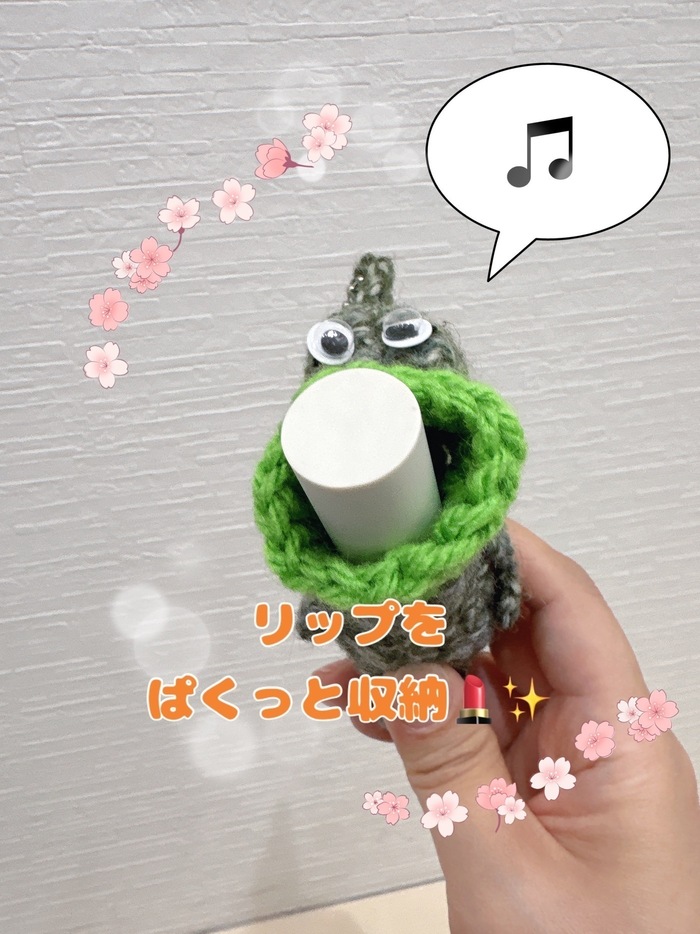  スターリングシルバー　カエルのリップスティックケース レレの作品紹介🌸リップケース🌸編Penguin lele のブログ | LITALICO