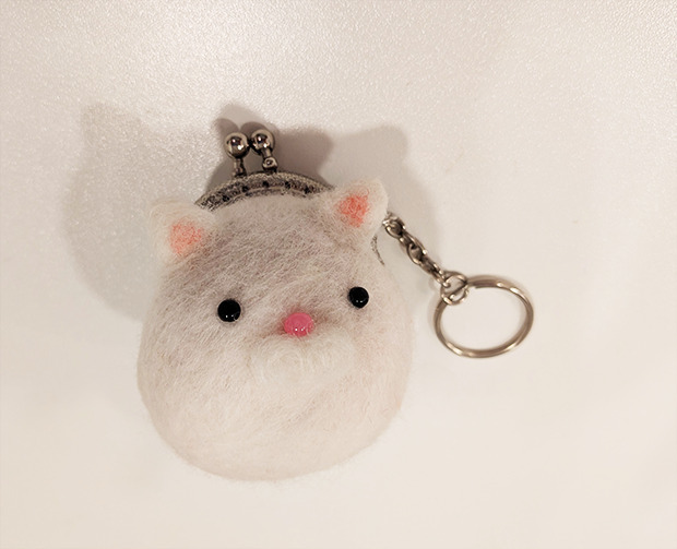 羊毛フェルトの猫ちゃんがま口♥ねこぱんちプラス尼崎 のブログ