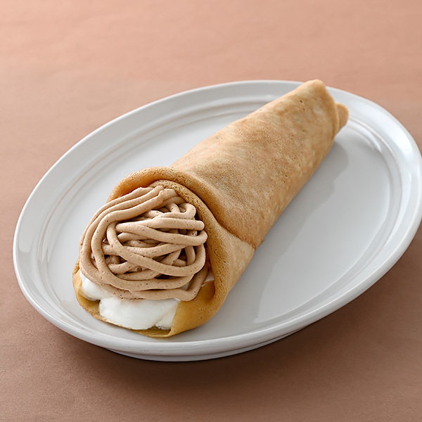 秋のごほうび♪イタリア栗のモンブランクレープ🌰フェニックスサポート
