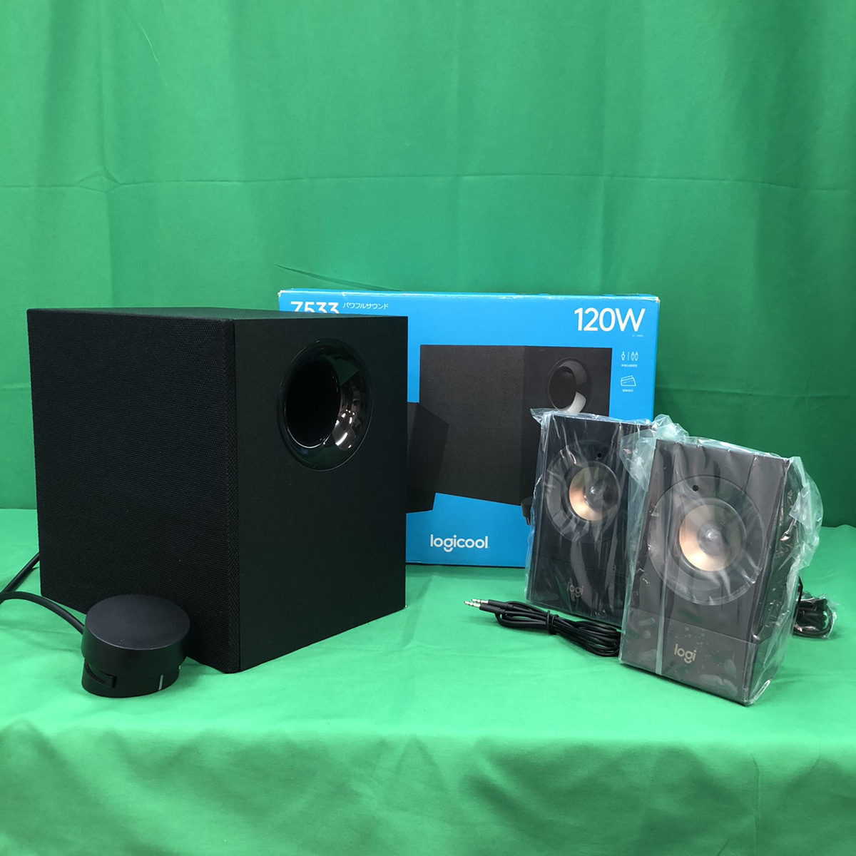 お宝発見！】大迫力の重低音を楽しむ「Logicool Z533」スピーカーが