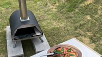 BBQ場でのスタッフ