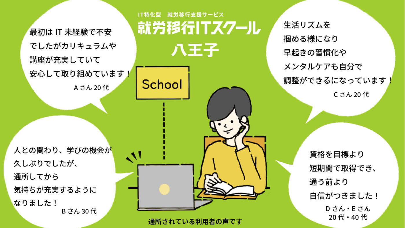 求職 ストア pcセットアップ 八王子市