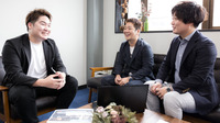 みんなで会話している風景です♪