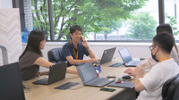 ～支援員の様子～
和気あいあいとお仕事しています(^▽^)/