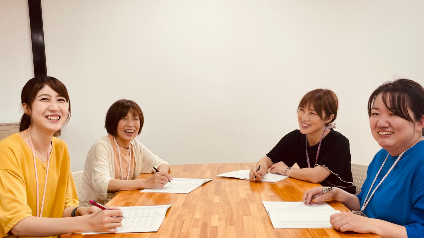 お花の好きなお姉さんとお母さん