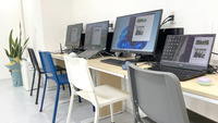1F作業用のパソコンです。