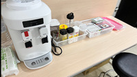 ウォーターサーバーやお味噌汁などの無料提供も行っています