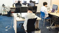 ギズモ作業スペース。※リモートメンバーも複数名在籍◎