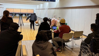 月一のお疲れ様会では皆さんが楽しめるイベントを用意してます！
