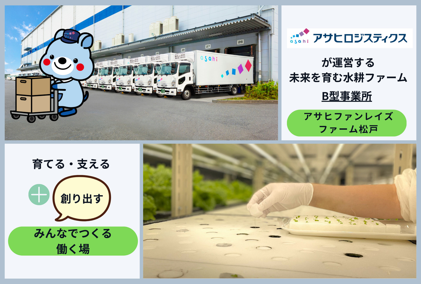 アサヒファンレイズファーム松戸(千葉県松戸市の就労継続支援B型事業所