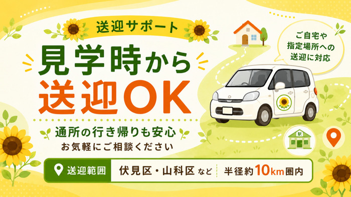 ひまわり(京都府京都市伏見区の就労継続支援B型事業所)の詳細情報